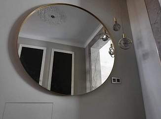 Круглые зеркала в Москве – примеры наших работ
