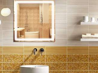 Изготовление зеркал для ванной комнаты с подсветкой – примеры наших работ