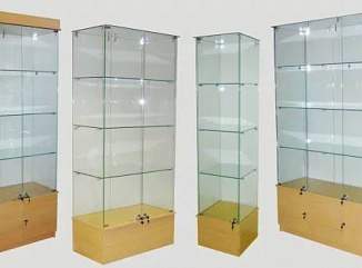 Стеклянные витрины – примеры наших работ